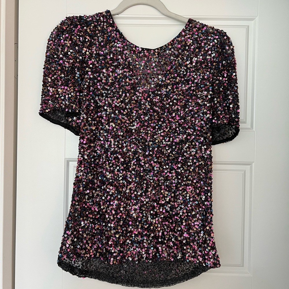 Parker Sequin Top